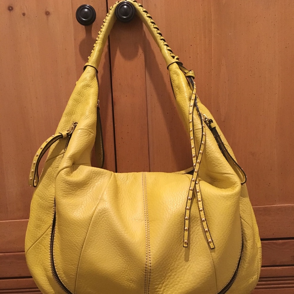 OR by orLany Yellow Leather Bag